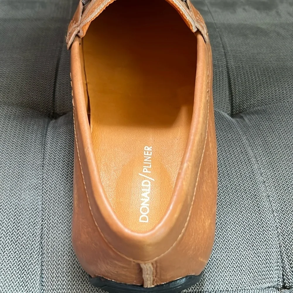 🇪🇸🥑NIB Donald Pliner Imari Horsebit Leather Moccasin Loafers 13 | Luxury Coastal